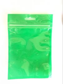 فویل شفاف Ziplock کیف بسته بندی سفارشی رنگ سبز و سیاه