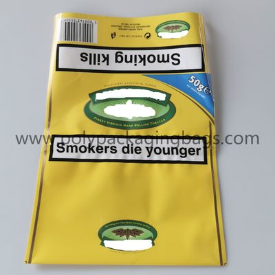 Resealable Zip Lock Plastic Cigar Humidor Bags