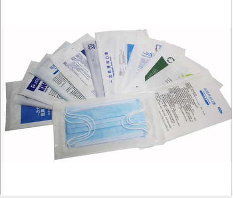 SGS Offset Printing Disinfection Bag For Disposable Face Mask