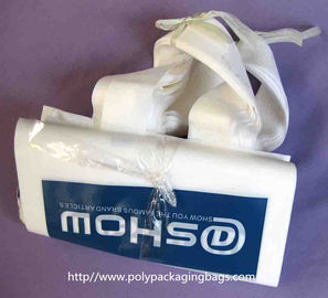 کیسه های کیسه های پلاستیکی یکبار مصرف سفید با دستگیره