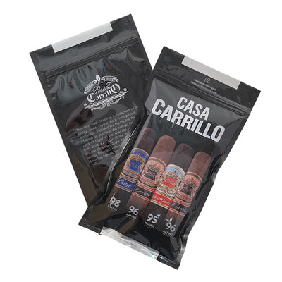 کیف مسافرتی سیگار چرم با مرطوب کننده کیف مرطوب کننده پوشه شده از سدر