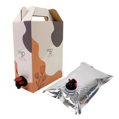 1L / 2L / 3L جعبه قهوه سفارشی جعبه قهوه یکبار مصرف در جعبه با دستگاه آب پاشی شیر