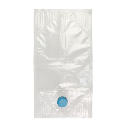 نوشیدنی 10L BIB کیسه در جعبه کیسه مایع نایلون آبمیوه توزیع کننده با بلند پیچ حلقه شیر کیسه آسپتیک برای بسته بندی