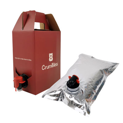 1L-10L دستگاه پرکن و درب‌بند کیسه نوشیدنی استریل (Bib) در جعبه، کیسه آبمیوه و شراب آلومینیومی با مهر و موم حرارتی و شیر Vitop برای آب معدنی