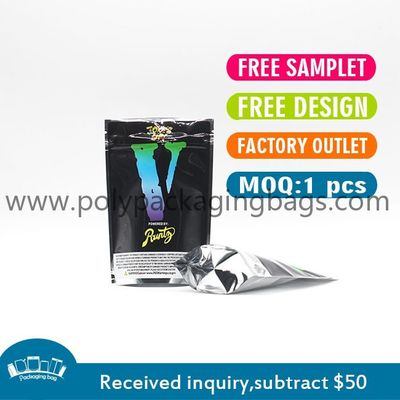 VMPET Mylar Ziplock Plastic Packaging Poly Bags Heat Seal