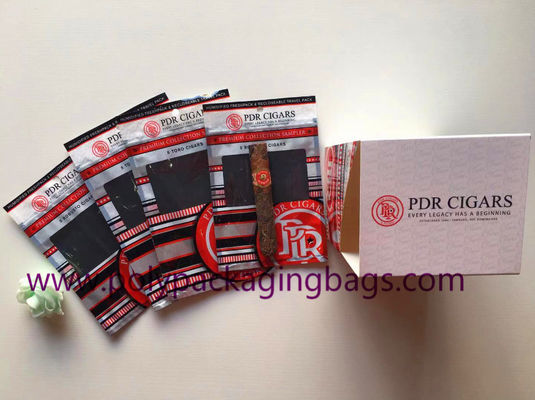 کیسه های مرطوب کننده مرطوب کننده کیسه سیگار با پنجره شفاف