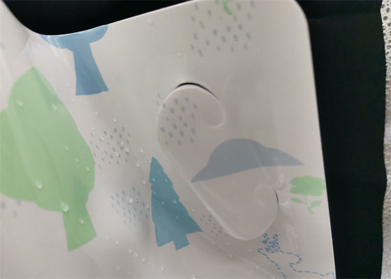 کیسه مایع با ظرفیت بزرگ 500 میلی لیتری با دهانه، کیسه دهانه ایستاده پلاستیکی 350 میلی لیتری