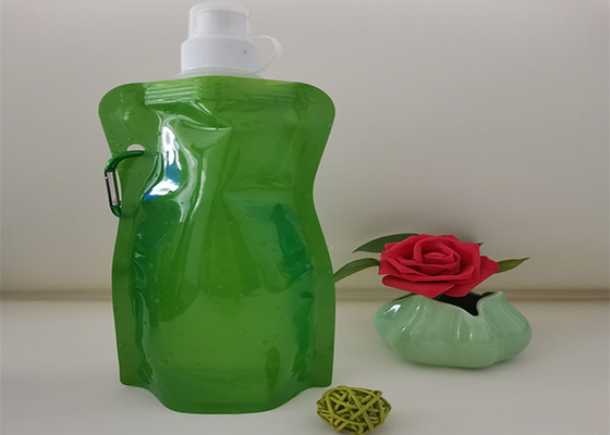 کیسه های ایستاده آبمیوه آب پلاستیکی با ظرفیت بالا، کیسه دهانه نوشیدنی بدون BPA