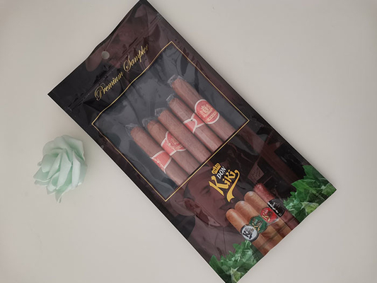 TABACALERA Humidor Bags برای توتون و تنباکو با زیپ قابل تعویض برای نگه داشتن سیگار تازه
