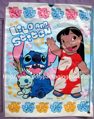 آسان باز و بسته پلاستیکی قرعه کشی کوله پشتی بسته بندی هدیه / کیسه های بسته بندی اسباب بازی