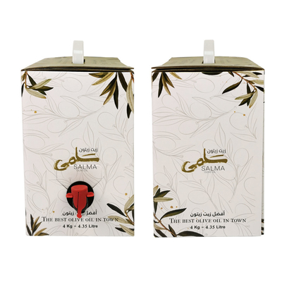 محیط زیست دوستانه 1l 3l 5l کیسه نوشیدنی قابل استفاده مجدد در جعبه شیر شیر آب آب آب جوس شیر کیسه Bib در جعبه بسته بندی پرکننده