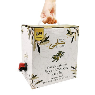 محیط زیست دوستانه 1l 3l 5l کیسه نوشیدنی قابل استفاده مجدد در جعبه شیر شیر آب آب آب جوس شیر کیسه Bib در جعبه بسته بندی پرکننده
