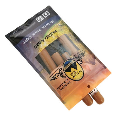 کیسه های بسته بندی همیدور سیگار سفارشی کیسه های ذخیره سازی رطوبت دهنده دسکتاپ برای سیگار