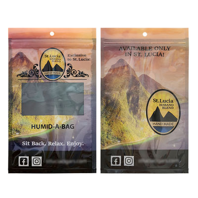 کیسه های بسته بندی همیدور سیگار سفارشی کیسه های ذخیره سازی رطوبت دهنده دسکتاپ برای سیگار