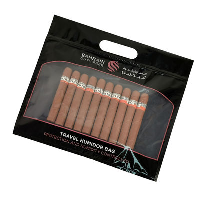 سفارشی سازی چاپ رطوبت کیسه های سیگار زیپ سیگار Humidor بسته بندی سفر رطوبت Humidifier کیسه