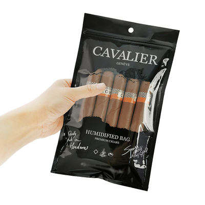 کیسه مرطوب کننده سیگار قابل حمل عمده فروشی کیسه پلاستیکی سیگار ورود جدید کیسه مرطوب کننده سیگار