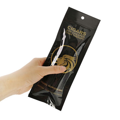 چاپ سفارشی مهر و موم شده پلاستیکی بسته بندی قلم سیگار کشیدن تنباکو بسته بندی سیگار تکی