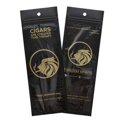 چاپ سفارشی مهر و موم شده پلاستیکی بسته بندی قلم سیگار کشیدن تنباکو بسته بندی سیگار تکی