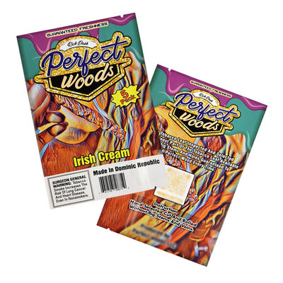 لوگو سفارشی فولیک مهر گرمایی کیسه مایلار رطوبت بسته بندی دخانیات سیپ پلاستیک Humidor سیگار کیسه های سیپلاک