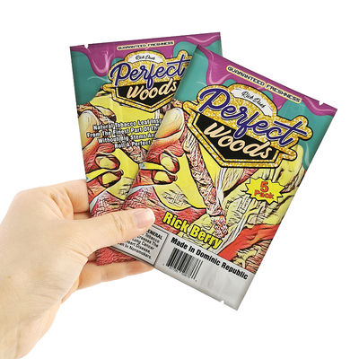 بسته بندی کیسه سیگار فروش مستقیم کارخانه مواد طلایی تنباکو کیسه پلاستیکی با کیفیت بالا