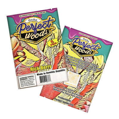 بسته بندی کیسه سیگار فروش مستقیم کارخانه مواد طلایی تنباکو کیسه پلاستیکی با کیفیت بالا