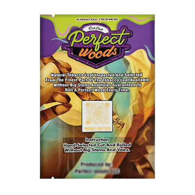 آرم سفارشی  فویل آب بندی حرارتی کیسه مایلار بسته بندی رطوبت دخانیات زیپ پلاستیکی هومیدور سیگار کیسه های زیپ دار سیگار کیسه های رطوبت