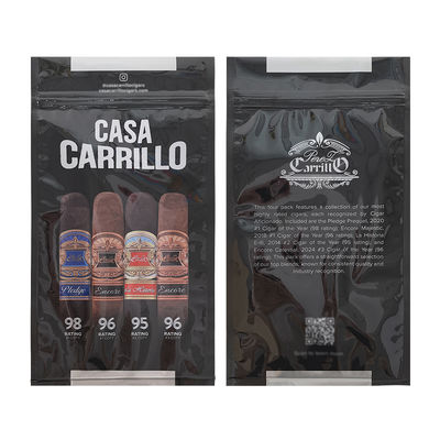 کیف مسافرتی سیگار چرم با مرطوب کننده کیف مرطوب کننده پوشه شده از سدر