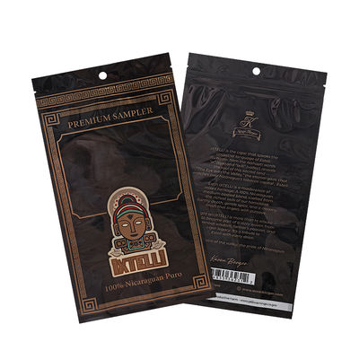 کیسه تنباکوی مایار سفارشی ضد بو، کیسه سیگار با زیپ، بسته بندی برگ، هومیدور، فویل پلاستیکی حرارتی قابل حمل سیگار برگ