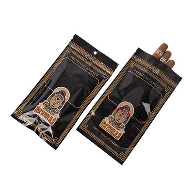 کیسه تنباکوی مایار سفارشی ضد بو، کیسه سیگار با زیپ، بسته بندی برگ، هومیدور، فویل پلاستیکی حرارتی قابل حمل سیگار برگ