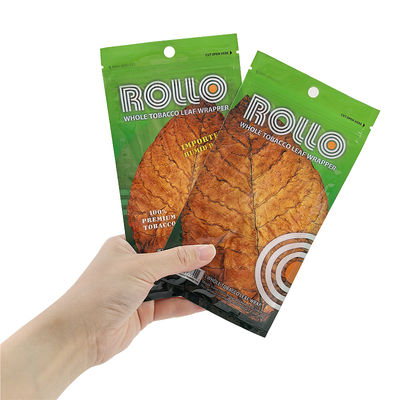 کیسه مرطوب کننده سیگار پلاستیکی قابل آب بندی مجدد با سوراخ دستگیره پنجره