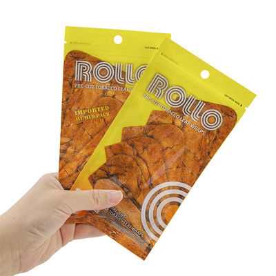 کیسه مرطوب کننده سیگار پلاستیکی قابل آب بندی مجدد با سوراخ دستگیره پنجره