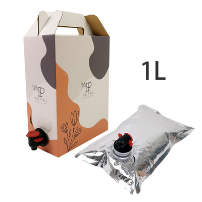 1L / 2L / 3L جعبه قهوه سفارشی جعبه قهوه یکبار مصرف در جعبه با دستگاه آب پاشی شیر