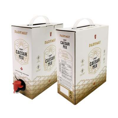 کیسه BIB یکبار مصرف 96OZ 1L 1.5L 2 لیتر 3 لیتر 5 لیتر، جعبه ای با جعبه کاغذی برای چای، آبمیوه، قهوه، بسته بندی بیرون بر با توزیع کننده