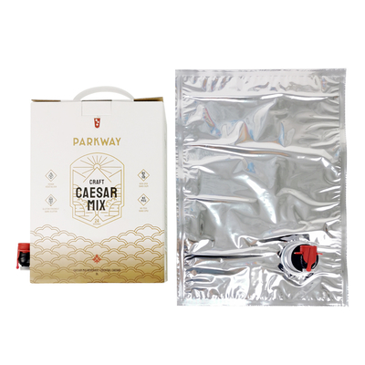 کیسه BIB یکبار مصرف 96OZ 1L 1.5L 2 لیتر 3 لیتر 5 لیتر، جعبه ای با جعبه کاغذی برای چای، آبمیوه، قهوه، بسته بندی بیرون بر با توزیع کننده