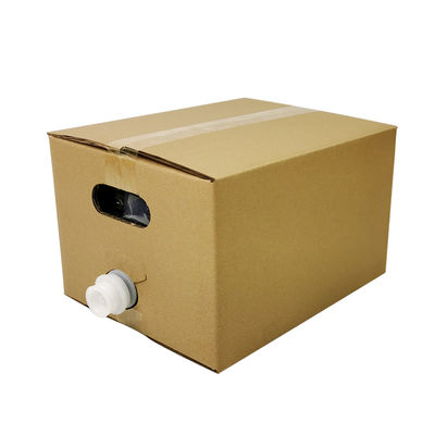 5L 10L 20L کیسه در جعبه درجه مواد غذایی شفاف پلاستیکی آسپتیک آبجو شراب بسته بندی با کلاه شیر و ظرف کارتن BIB کیسه