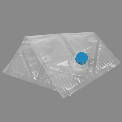 نوشیدنی 10L BIB کیسه در جعبه کیسه مایع نایلون آبمیوه توزیع کننده با بلند پیچ حلقه شیر کیسه آسپتیک برای بسته بندی