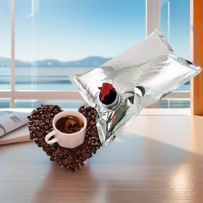 کیسه‌های BIB سفارشی در جعبه با شیر مخصوص مناسب برای بسته‌بندی شراب، آبمیوه، روغن و سایر محصولات مایع