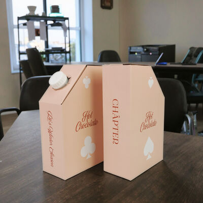 کیسه در جعبه با گواهینامه ISO SGS با چاپ سفارشی، بسته‌بندی مربعی و مستطیلی، ارائه راه‌حل‌های ذخیره‌سازی ایمن مایعات