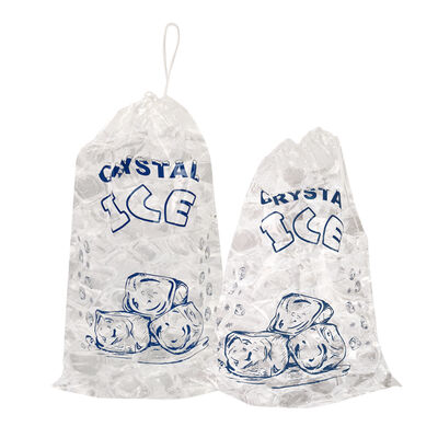 کیسه بنددار پلی اتیلن سنگین، کیسه‌های پلاستیکی بنددار محکم، ایده‌آل برای بسته‌بندی صنعتی، انبارداری و جابجایی