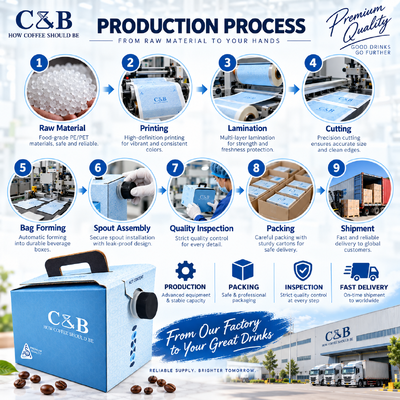 Plastic Bag In Box Equipped with Customized Printing and Accessories Tap Spout Providing Leak Proof Liquid Containment