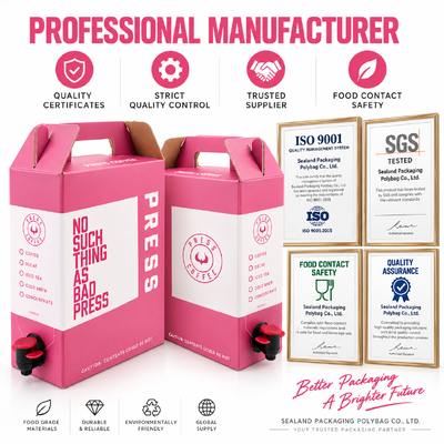 Bag in box packaging in 5L 10L 20L 25L and 220L sizes designed to meet diverse liquid storage requirements