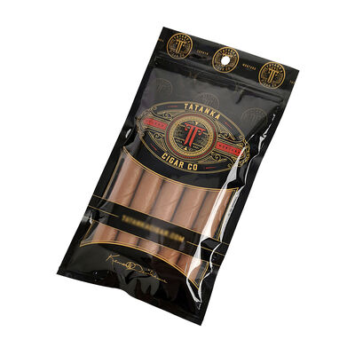 Large Cigar Humidor Bags Designed with Ziplock Closure Using MOPP PE Material Structure Ensuring Freshness and Protection