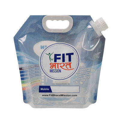 Customized Thickness Stand up Spout Bag Stand Up Pouch Safe Leak Proof Packaging for Juices Sauces and Liquid Detergents