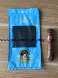 کیسه بسته بندی سیگار زیپ مقاوم در برابر رطوبت با سیستم مرطوب کننده