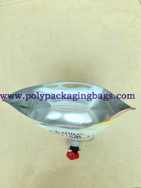 کیسه های مواد غذایی مایع پلاستیکی 0.19 میلی متری 20 لیتری با دریچه / اسپیگوت
