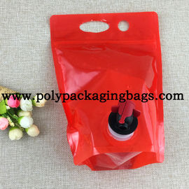 دریچه پروانه ای ضد آب کیسه های پر کردن نوشابه 3 لیتری 5 لیتری با اسپیگوت