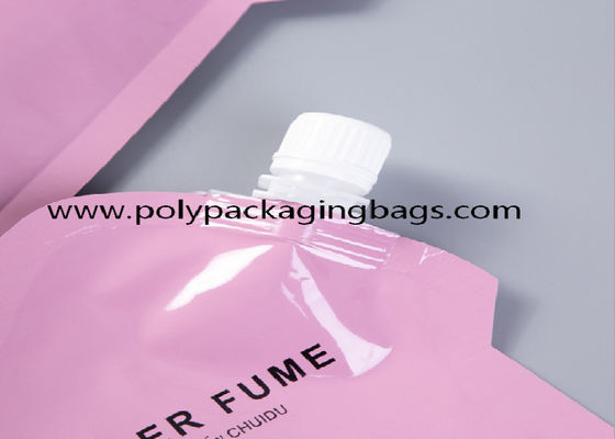 کیسه بسته بندی نازل خود مکش نوشیدنی 1000 میلی لیتری چاپ رنگی با دهانه