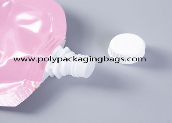 کیسه بسته بندی نازل خود مکش نوشیدنی 1000 میلی لیتری چاپ رنگی با دهانه