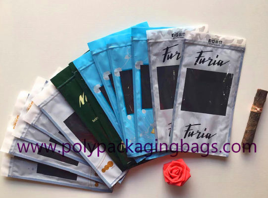 کیسه بسته بندی سیگار زیپ مقاوم در برابر رطوبت با سیستم مرطوب کننده