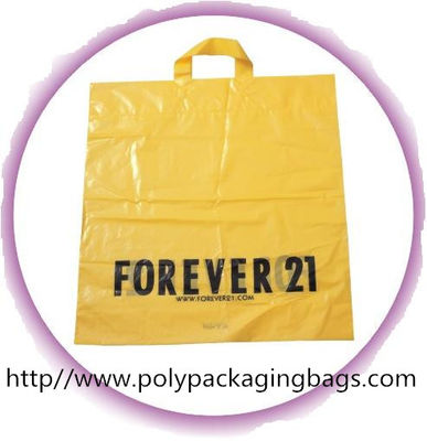 CPE / LDPE / HDPE Soft Loop Handle Bag، سفارشی کیف خرید پلاستیکی